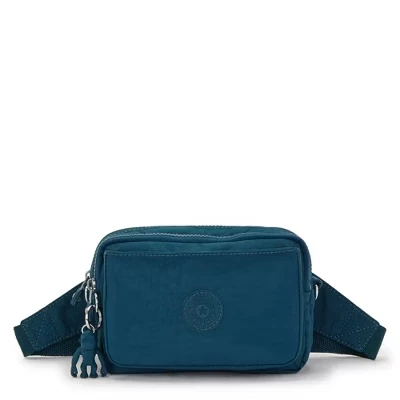 Сумка Kipling Abanu Multi через плечо, изумрудная