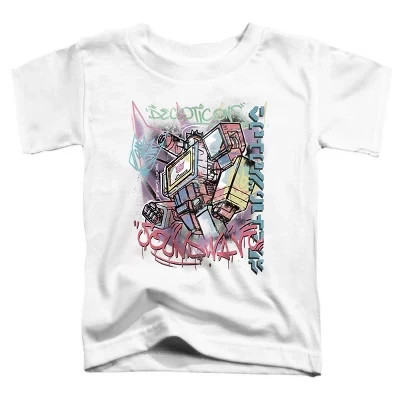 Футболка Generations Street Style Decepticon Soundwave для маленьких мальчиков белого цвета