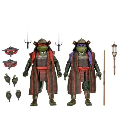 Набор фигурок NECA Донателло и Рафаэль, 18 см
