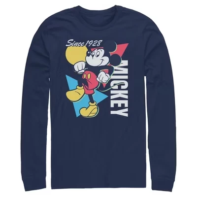 Мужской лонгслив Mickey Mouse Since 1918, синий