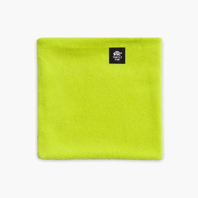 Детская двухслойная утеплитель для шеи - Флисовые лыжные гетры Chelonia 150 для холодной погоды ярко-лаймового цвета