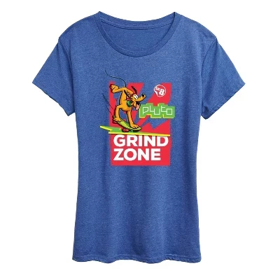 Женская футболка с коротким рукавом Pluto Grind Zone с графическим рисунком