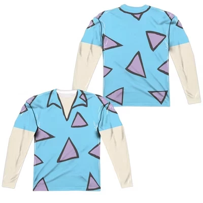 Мужская футболка Rocko'S Modern Life Rocko'S Modern Life Costume, костюм с длинным рукавом, белая