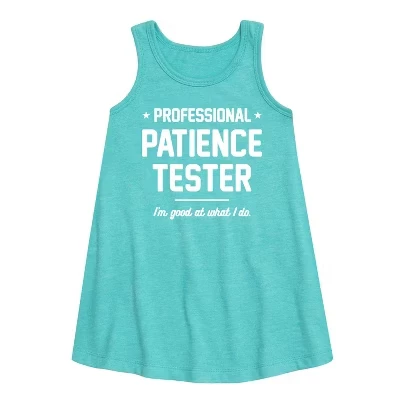 Детское платье Instant Message Patience Tester, бирюзовое