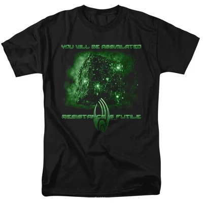 Футболка для взрослых Assimilate черная черный