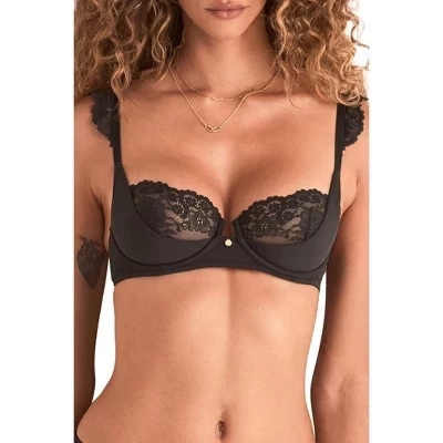 Women's Taissa Balconette Bra black