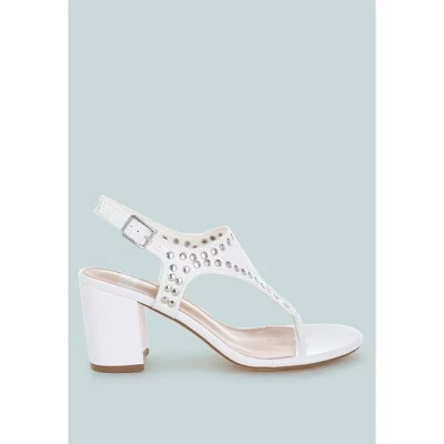 Женские кожаные сандалии Rag & Co. Nerina, белые