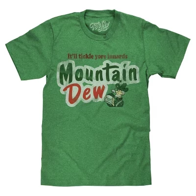 Футболка Mount. Dew будет щекотать Твои внутренности.