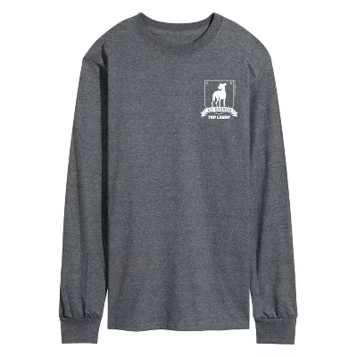 Мужская футболка с длинным рукавом и графическим рисунком AFC Richmond Crest heather charcoal