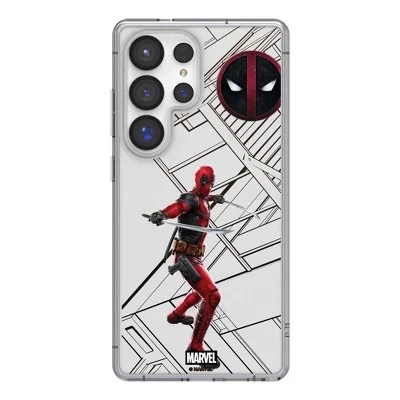Прозрачный чехол для мобильного телефона Marvel Deadpool MechLine Clear для Samsung Galaxy deadpool
