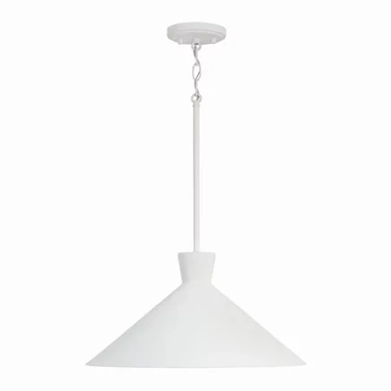 Подвесной светильник Capital Lighting Paloma 1, белый