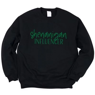 Женская толстовка с рисунком Shenanigan Influencer midnight