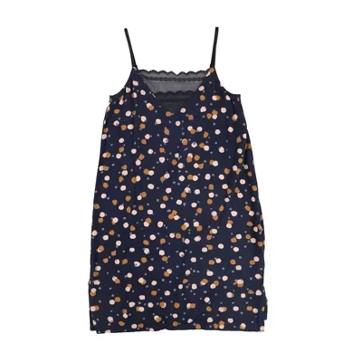 Пижамное ночное платье P.J. Salvage Womens Circles с сетчатыми вставками