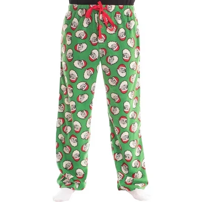 Мужские пижамные брюки из полярного флиса, Пижамная одежда santa the man