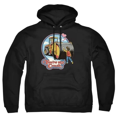 Men's Steven Rhodes You'Re My Crush Pull-Over Hoodie black