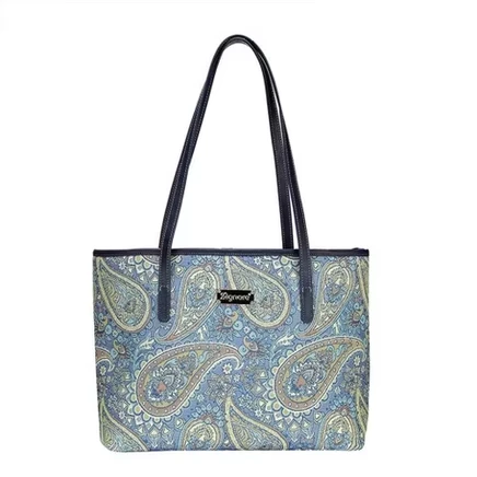 Женская сумка Signare USA Paisley, на плечо, синяя