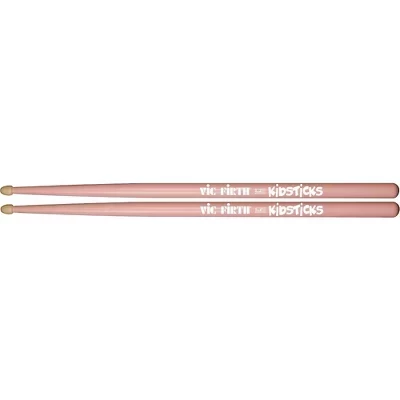 Барабанные палочки vic firth kidsticks, розовые