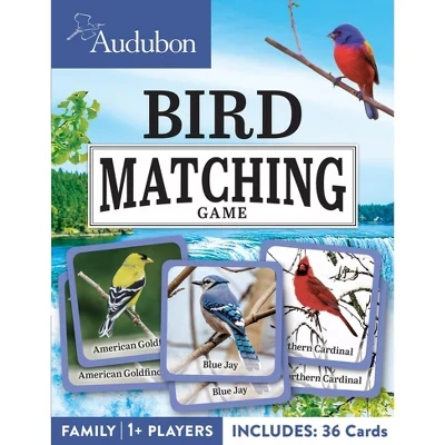 Карточная игра на совпадения Audubon, от 3 лет