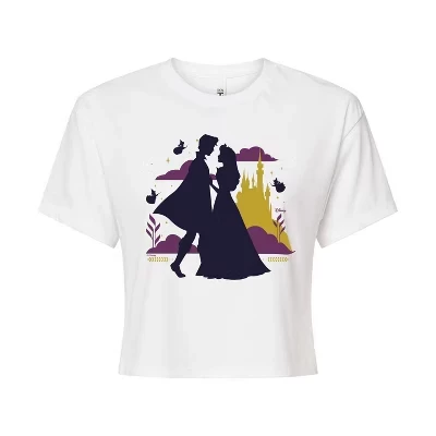 Женская футболка Disney Princess Спящая красавица, белая