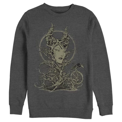 Мужская толстовка Maleficent Twisted Queen из темно-коричневого вереска