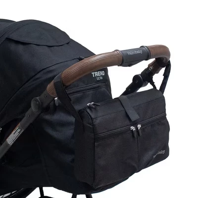Универсальный органайзер для коляски и прогулочная коляска Caddy со съемной изоляцией - Несколько цветов черного цвета