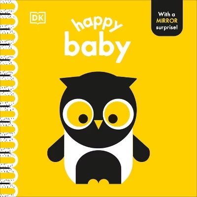 Картонная книжка Happy Baby (My World), черно-бело-желтая