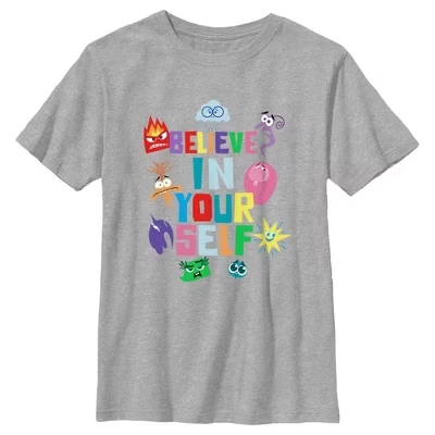 Спортивная футболка Boy's Believe In Your Self от heather