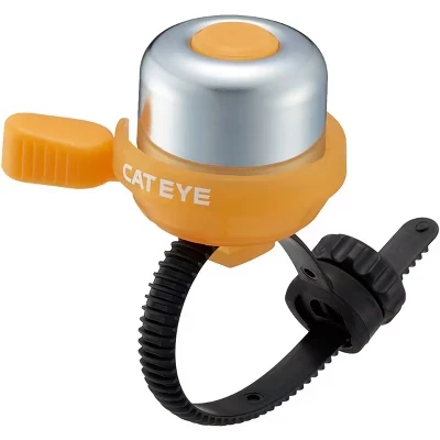 Латунный велосипедный звонок CatEye - PB-1100P tangerine