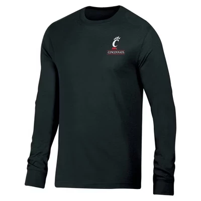 Разноцветная мужская футболка с длинным рукавом Cincinnati Bearcats
