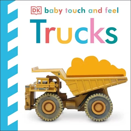 Книжка-картонка Dorling Kindersley Trucks на ощупь