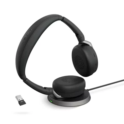 Evolve2 65 Flex - USB-A UC Stereo (Беспроводная зарядка) Беспроводная гарнитура / Музыкальные наушники