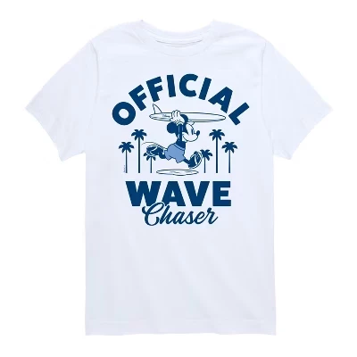 Официальная футболка Wave Chaser с коротким рукавом и графическим рисунком белого цвета