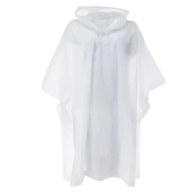 Waterproof Reusable Rain Pullover by Wootie clear