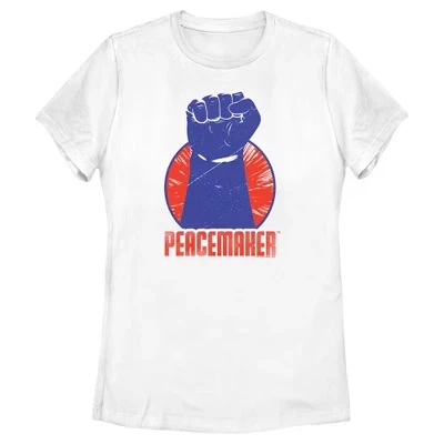 Женская футболка DC Comics Peacemaker, белая