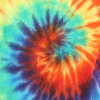 Женская ночная рубашка с длинным рукавом Henley Oversize Sleepwear multi - tie dye bright swirl