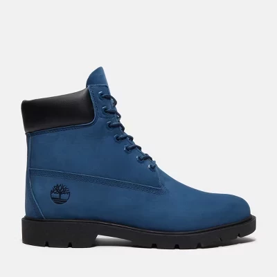 Мужские ботинки Timberland Classic 6″ водонепроницаемые, синие