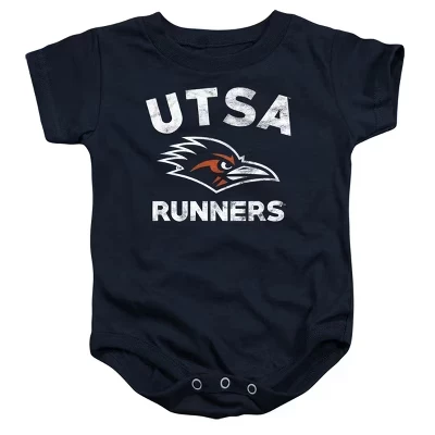 Боди для младенцев UTSA, крупный логотип, темно-синее