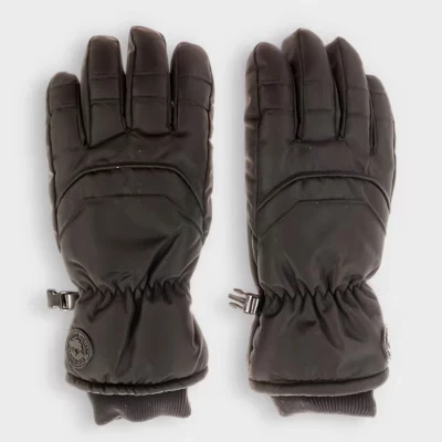 Детские лыжные перчатки CANADA WEATHER GEAR 8–12 лет, черные