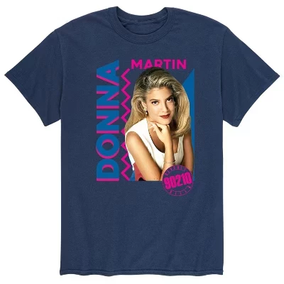 Мужская - Beverly Hills 90210 - Футболка с коротким рукавом и рисунком Donna Martin