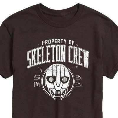 Мужская футболка STAR WARS Skeleton Crew, коричневая