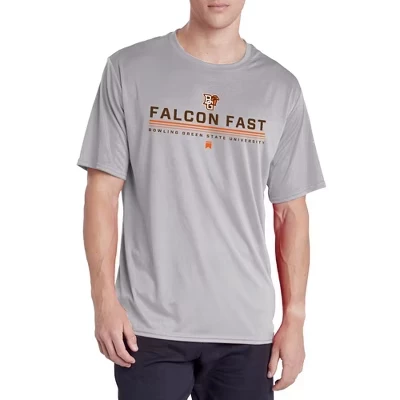 Мужская футболка Bowling Green State University Collegiate Lines Мужская спортивная футболка athletic heather