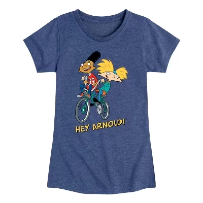 Приталенная футболка с коротким рукавом и графическим рисунком Arnold and Gerold Bike синего цвета