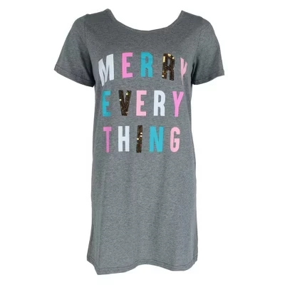 Женская ночная рубашка Merry Everything с коротким рукавом