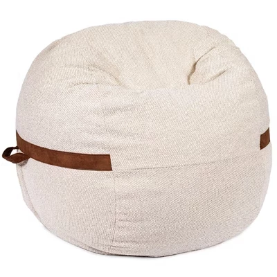 Кресло-мешок Bean Bag со съемным чехлом, наполнителем из пенопласта, различных размеров и тканей, из песчаника всех возрастов
