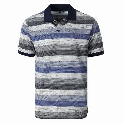Мужское поло Gioberti Club Stripe, синее
