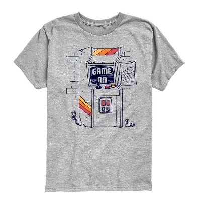 Arcade Scene Short Sleeve Graphic T-Shirt athletic heather