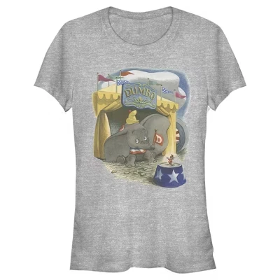 Женская футболка Dumbo Timothy Circus, меланжевая