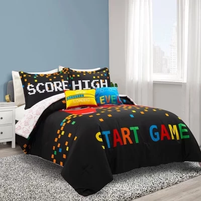 Детский комплект Lush Decor Video Games, разноцветный