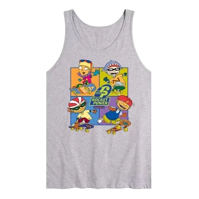 Мужская майка с графическим рисунком Skate Life athletic heather