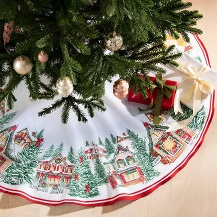 Юбка для елки Elrene Home Fashions 122 см, разноцветная